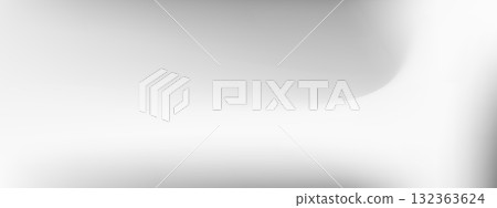 Minimalist foil print. Abstract silver mirror gradient with delicate steel texture for gallery walls. Vector illustration 132363624