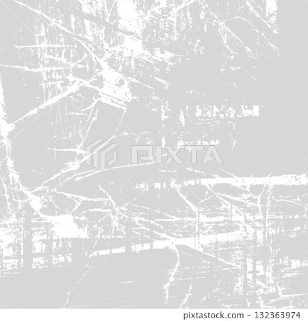 灰色划痕垃圾紋理背景（方形） 132363974