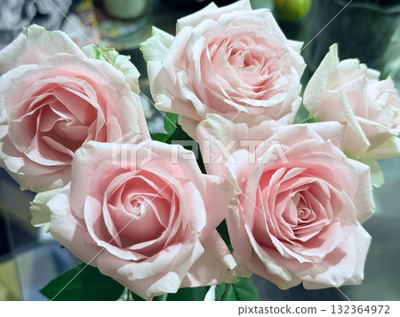 Pink roses bouquet Pink roses bouquet 132364972