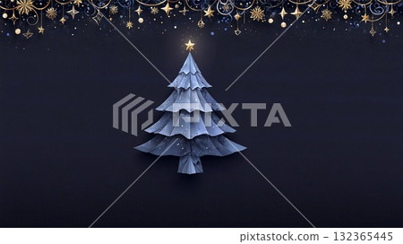 摺紙樹-聖誕版 摺紙樹-聖誕版 132365445