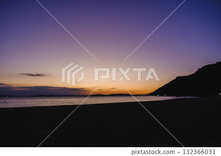 【澀川海岸】美麗的夕陽與令人印象深刻的海岸風光 132366031