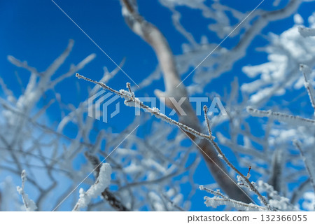 冬季積雪的赤城山 08 冬季積雪的赤城山 08 132366055