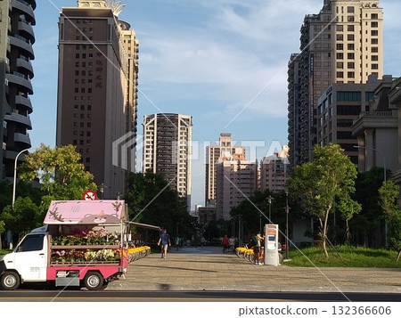 Taoyuan, Taiwan - June 18, 2020: Art and Culture Green Parkway 2 (Art and Culture Green Parkway) in the Zhongzheng Arts and Culture Zone, Taoyuan District Taoyuan, Taiwan - June 18, 2020: Art and Culture Green Parkway 2 (Art and Culture Green Parkway) in the Zhongzheng Arts and Culture Zone, Taoyuan District 132366606