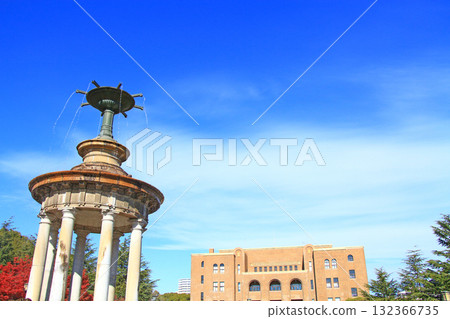 Scenery of Tsuruma Park Fountain Tower, Nagoya City, Aichi Prefecture Scenery of Tsuruma Park Fountain Tower, Nagoya City, Aichi Prefecture 132366735