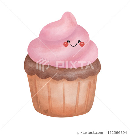 Cute cupcake Cute cupcake 132366894