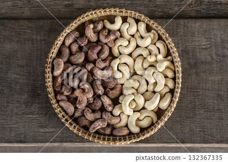 organic cashew nuts in cambodia farm 132367335
