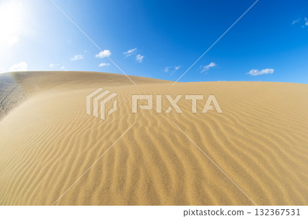 Wind pattern (Tottori dune) Wind pattern (Tottori dune) 132367531