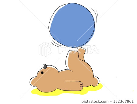 A bear who doesn't know how to juggle A bear who doesn't know how to juggle 132367961