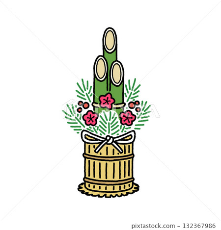 松木裝飾 132367986