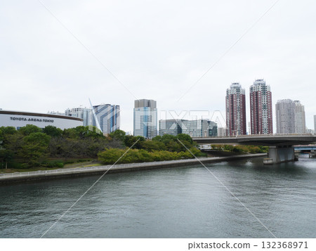 從明美橋眺望東京 | 青海和台場 132368971