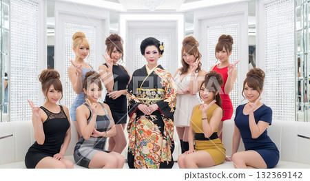 銀座俱樂部媽媽和女主人 132369142