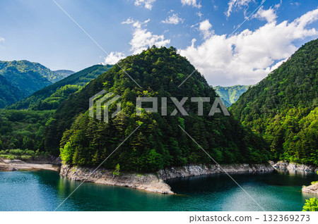 奧木曾湖的新綠 奧木曾湖的新綠 132369273
