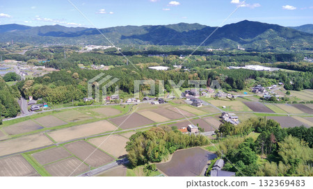 Shinshiro City: A view from above the Shitarahara Battlefield (Historic Shitarahara Battlefield) on a clear day 132369483
