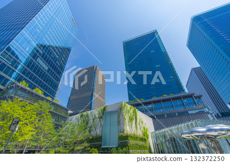 High-rise buildings around Umeda, Kita-ku, Osaka 132372250