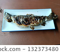 Freshly caught grilled rainbow trout 132373480