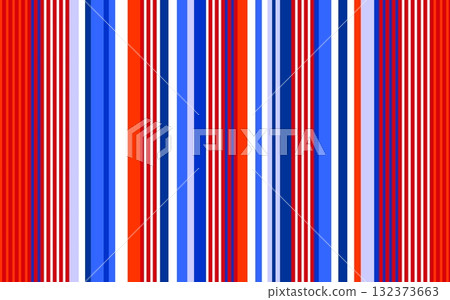 Striped pattern red blue 132373663
