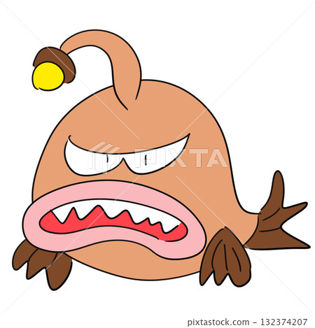 琵琶魚的插圖 琵琶魚的插圖 132374207