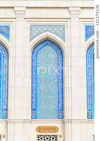 烏茲別克首都塔什幹伊斯蘭文明中心美麗的外觀 132374336