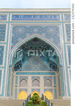 The beautiful exterior of the Islamic Civilization Center in Tashkent, the capital of Uzbekistan The beautiful exterior of the Islamic Civilization Center in Tashkent, the capital of Uzbekistan 132374342