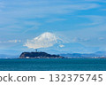 Enoshima and Mt. Fuji 132375745