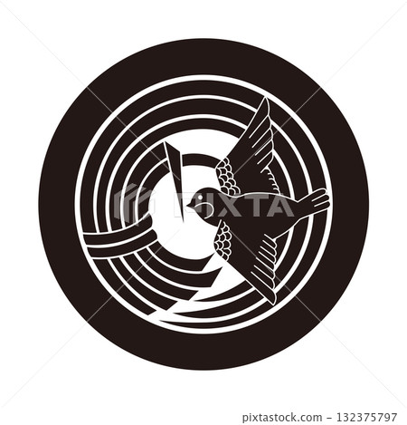 家族徽章：麻雀 132375797