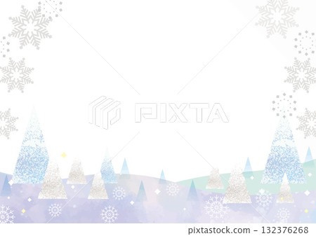 冬天背景 132376268
