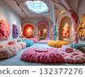A museum made of fleece 132377276