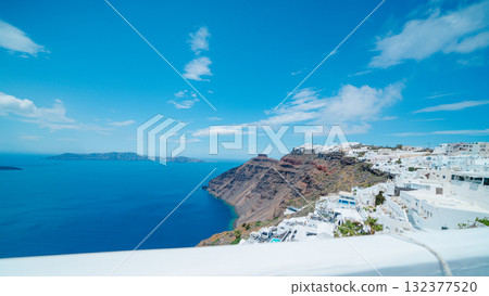 Beautiful landscape of Santorini 132377520