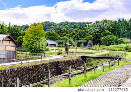 山形縣河北紅花博物館的安靜氛圍 132377685