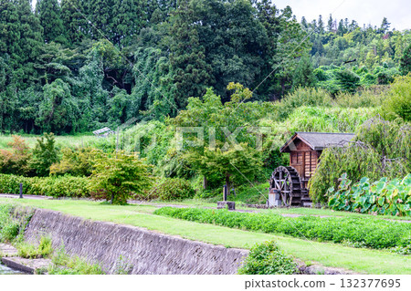 山形縣河北紅花博物館的安靜氛圍 132377695