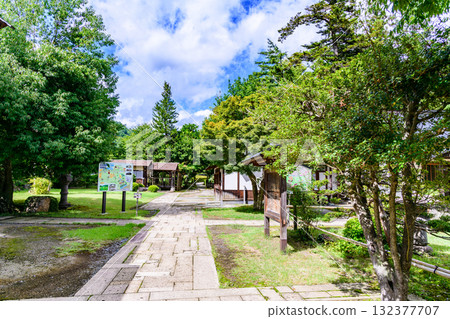 The quiet atmosphere of the Safflower Museum in Kahoku, Yamagata 132377707