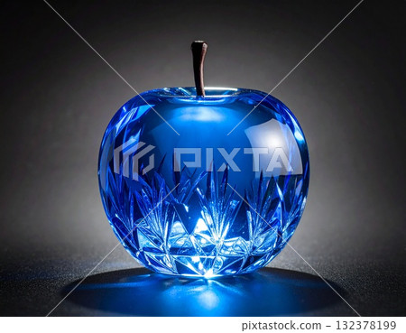 Blue Crystal Apple 132378199