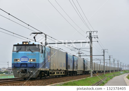 運行於東海道本線的M250系列超級鐵路貨運 132378405