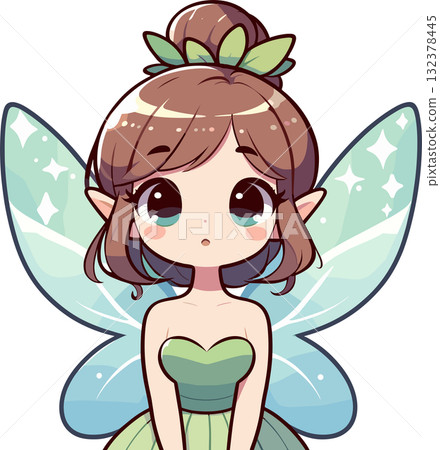 Cute fairy illustration Cute fairy illustration 132378445