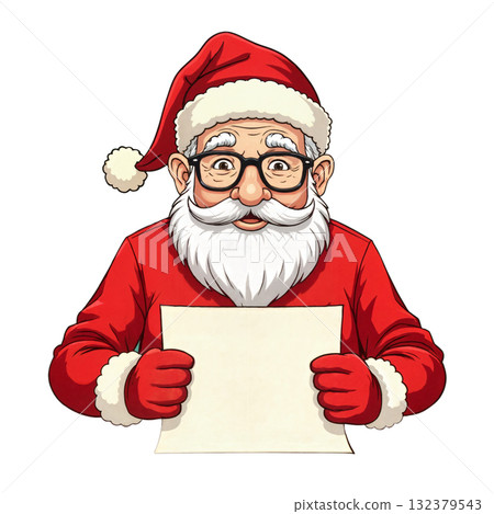 Santa claus with gifts vector Santa claus with gifts vector 132379543