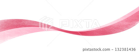 Red Japanese paper texture wave background illustration Red Japanese paper texture wave background illustration 132381436