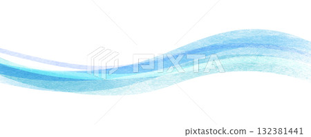 淡藍色的日本紙紋理波背景圖 淡藍色的日本紙紋理波背景圖 132381441