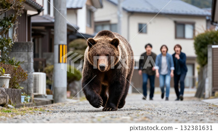 居民區出現熊，居民大吃一驚 132381631