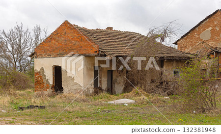 Abandoned Village House Abandoned Village House 132381948