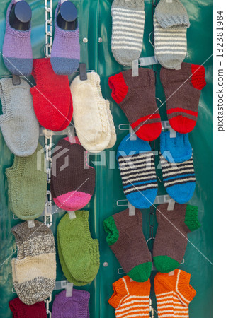 Thick Wool Socks Craft 132381984