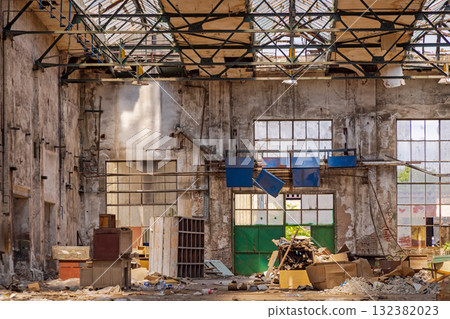 Old Factory Hall Abandon 132382023