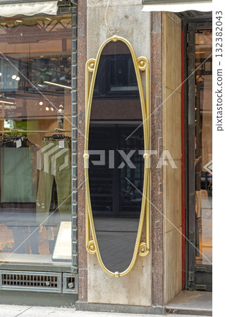 Tall Oval Mirror Tall Oval Mirror 132382043
