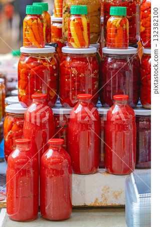 Pickled Peppers Tomato Juice 132382100