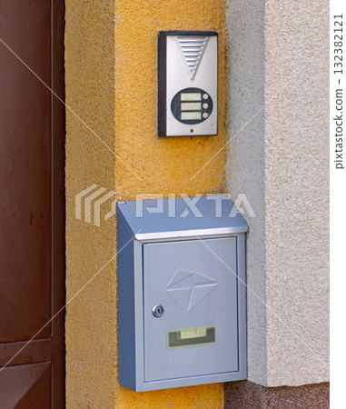 Steel Mailbox Intercom House Steel Mailbox Intercom House 132382121