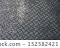 Diamond Plate Metal 132382421