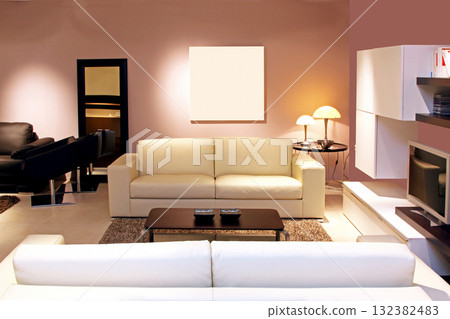 Family room interior 132382483