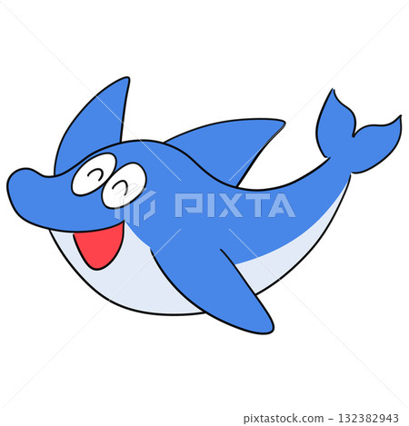 海豚的插圖 海豚的插圖 132382943