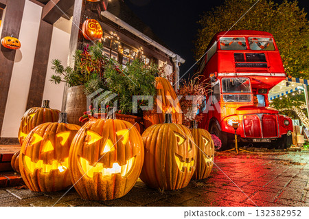 Halloween illuminations 132382952