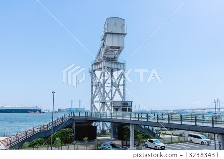 橫濱鎚頭鯊公園及海濱景觀、港未來港風光 橫濱鎚頭鯊公園及海濱景觀、港未來港風光 132383431