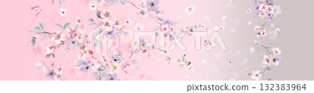 Handpainted Diverse Floral Decorative Pattern Collection Artwork Assortment Handpainted Diverse Floral Decorative Pattern Collection Artwork Assortment 132383964